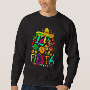 Sudadera Cinco De Mayo Para Hombres Cactus Mexicanos De Gui
