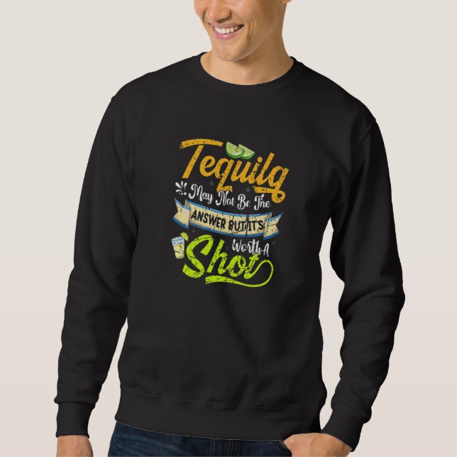 Sudadera Cinco De Mayo Tequila Mexicana No Responder A La V (Anverso)