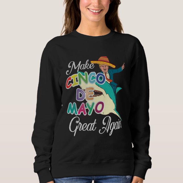Sudadera Cinco De Mayo Tequila Tacos Mexican Beer Happy Cin (Anverso)