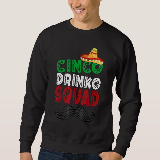 Sudadera Cinco Fiestas de dragón Fiesta Cinco De (Anverso)