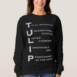 Sudadera Cinco Puntos del Calvinismo TULIP Acrónimo Cristia