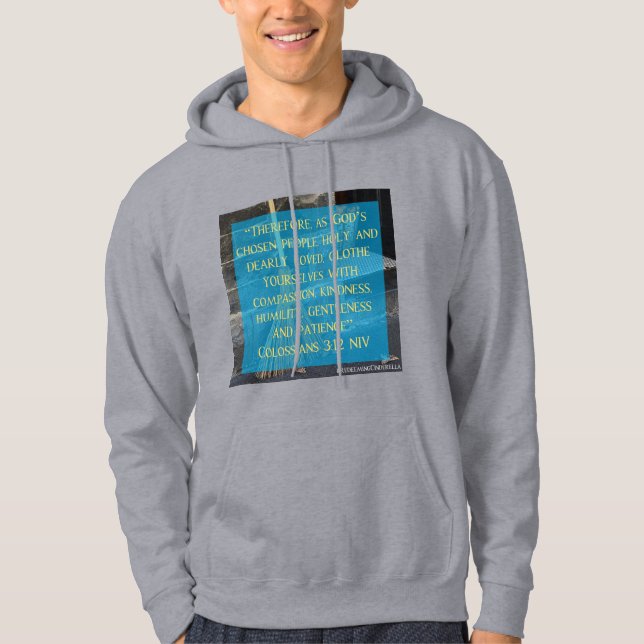 Sudadera Cinderella Colossian 3:12 Hoodie (Anverso)