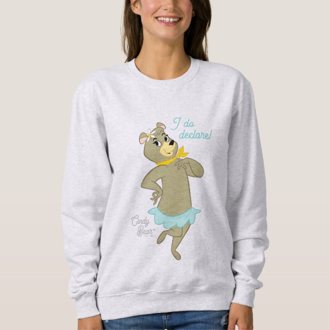 Sudadera Cindy Bear Playful Pose (Anverso)