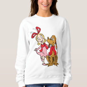 Sudadera Cindy Lou Who y Max el Perro