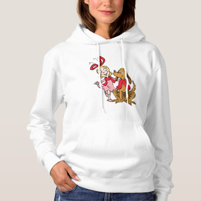 Sudadera Cindy Lou Who y Max el Perro (Anverso)