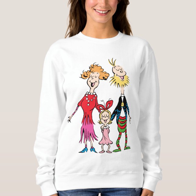 Sudadera Cindy Lou Who's Family Portrait (Anverso)