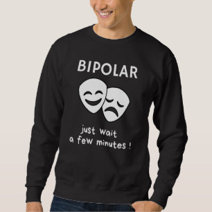 Sudadera Cine Bipolar Con Cara Feliz O Cara Triste