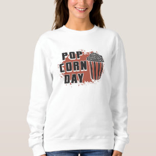 Sudadera Cine Cine Cine Popcorn Day Snack Pop Film Regalo