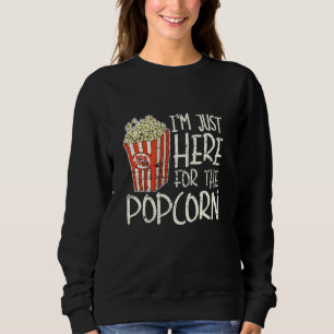Sudadera Cine divertido Comida Popcorn Lover Popcorn