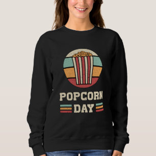 Sudadera Cine Popcorn Day Cine Snack Pop Film Gift Idea