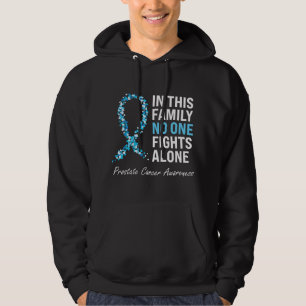 Sudadera Cinta Azul Claro de Concientización sobre el Cánce