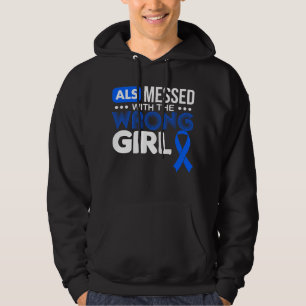 Sudadera Cinta Azul ELS Se Enredó Con El Chica Equivocado