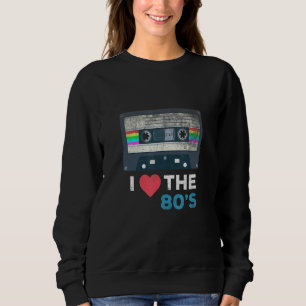Sudadera Cinta Cassette 80 de la época de 1980 con problema