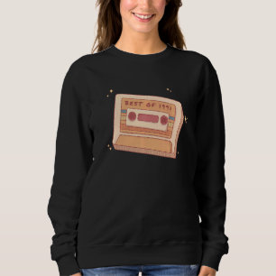 Sudadera Cinta Cassette Vintage 1991 31º cumpleaños