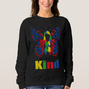 Sudadera Cinta de bondad para la conciencia del autismo lin