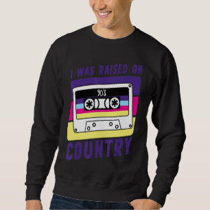 Sudadera Cinta de Cassette Retro que crié en el país de los