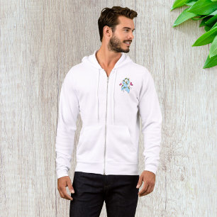 Sudadera Cinta de Conciencia Azul Claro Apoyo y Esperanza