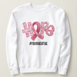 Sudadera Cinta de Conciencia de Esperanza Etiqueta Personal