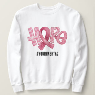Sudadera Cinta de Conciencia de Esperanza Etiqueta Personal