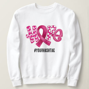Sudadera Cinta de Conciencia de Esperanza Etiqueta Personal