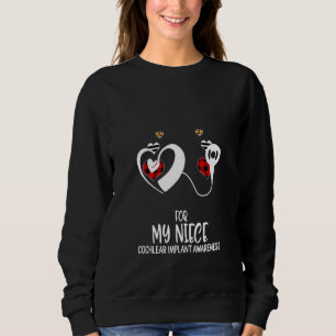 Sudadera Cinta de Conciencia de Implante Coclear para mi So