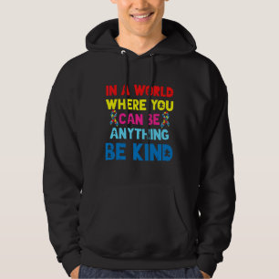 Sudadera Cinta De Concienciación De Ism Mes De Ser Amable 1
