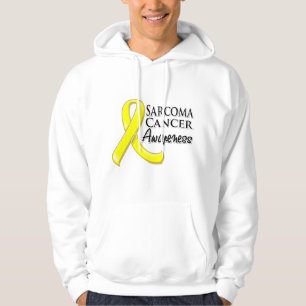 Sudadera Cinta de la conciencia del cáncer del sarcoma