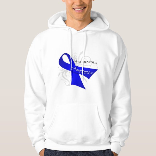 Sudadera Cinta de la conciencia del Histiocytosis (Anverso)