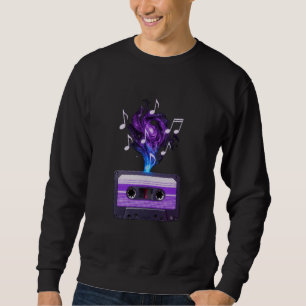 Sudadera Cinta de Música Cósmica – Vapor Mixtape Galaxia Re