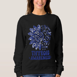 Sudadera Cinta de sensibilización de Blue Paisley para endo