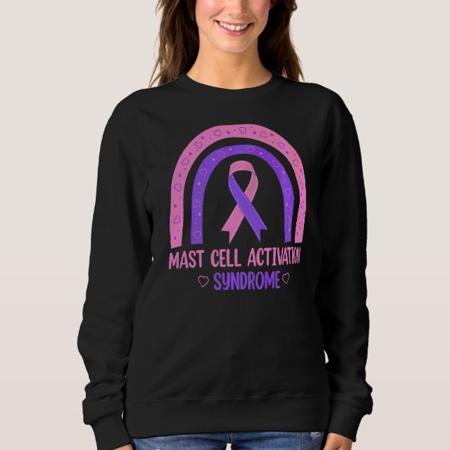 Sudadera Cinta de sensibilización sobre el síndrome de acti (Anverso)