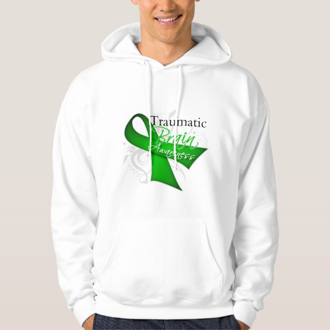 Sudadera Cinta de sensibilización sobre lesiones cerebrales (Anverso)