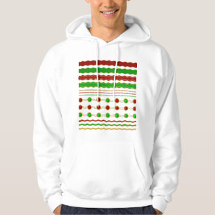 Sudadera Cinta Decoración Navideña Decorativa Perlas