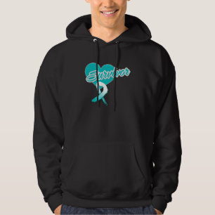Sudadera Cinta del corazón - superviviente del cáncer de