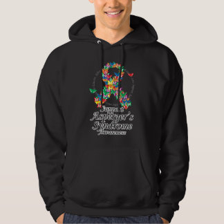 Sudadera Cinta del síndrome de Asperger de mariposas