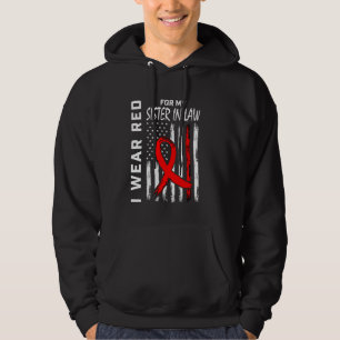 Sudadera Cinta Roja Para Mi Hermana En La Ley De La Enferme