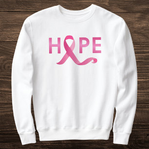 Sudadera Cinta rosa HOPE Conciencia sobre el cáncer de mama