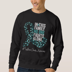 Sudadera Cinta Teal del Mes de Concientización sobre la Mia