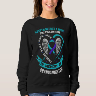 Sudadera Cinta verde azulada y púrpura para la toma de conc