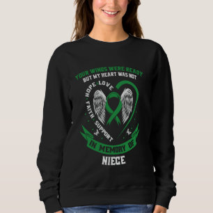 Sudadera Cinta verde en memoria de la enfermedad renal de s