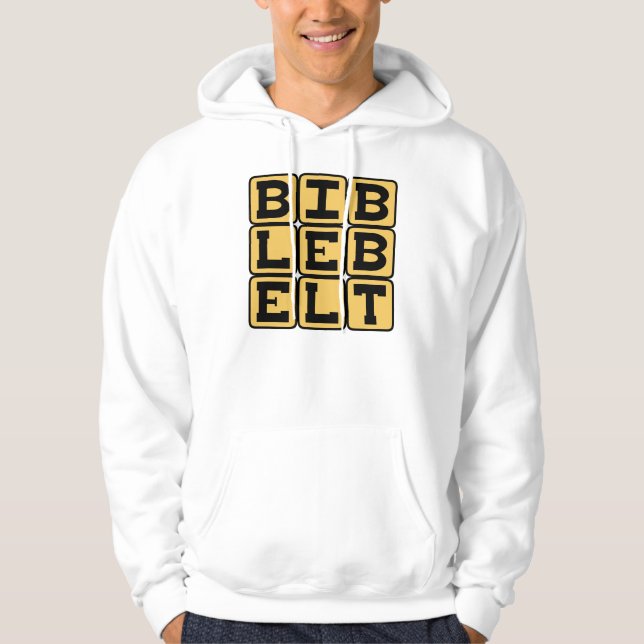 Sudadera Cinturón Bíblico, sur de Estados Unidos (Anverso)