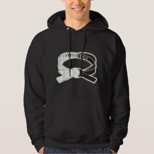 Sudadera Cinturón Negro Arte Marcial Perseverancia Principi