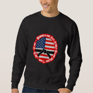 Sudadera Cinturón Negro Karate Jiu Jitsu Judo Kung Fu