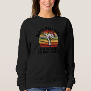 Sudadera Cinturón Negro Mujer Chica Igual Que Una Chica Per
