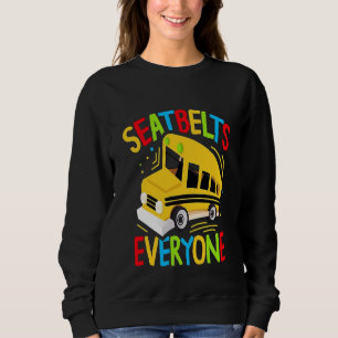 Sudadera Cinturones de seguridad todos  Conductor del autob
