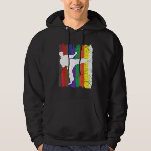 Sudadera Cinturones de Taekwondo Artes Marciales Karate Tae