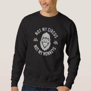 Sudadera Circo Zoo Animal Mono  Mono