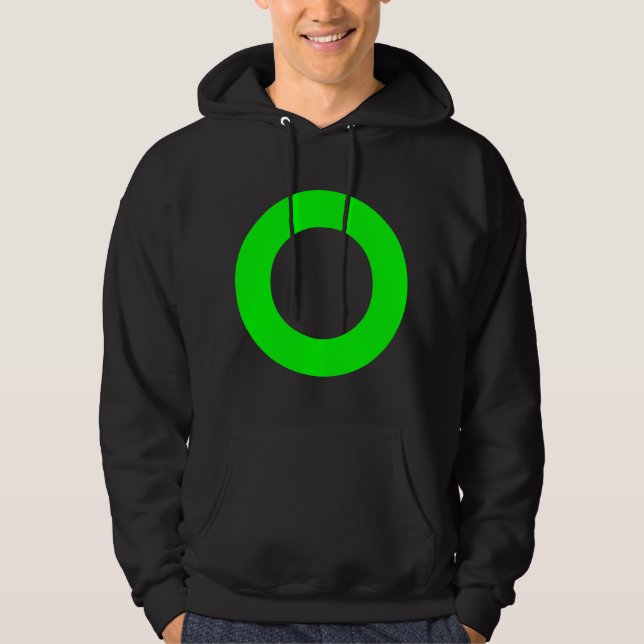 Sudadera Círculo agudo - Colores (Anverso)