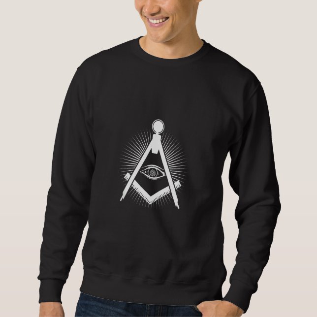Sudadera Círculo de Conspiración Mason Mason Illuminati Cir (Anverso)