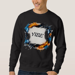 Sudadera Círculo de Energía – Diseño de Texto Personalizabl